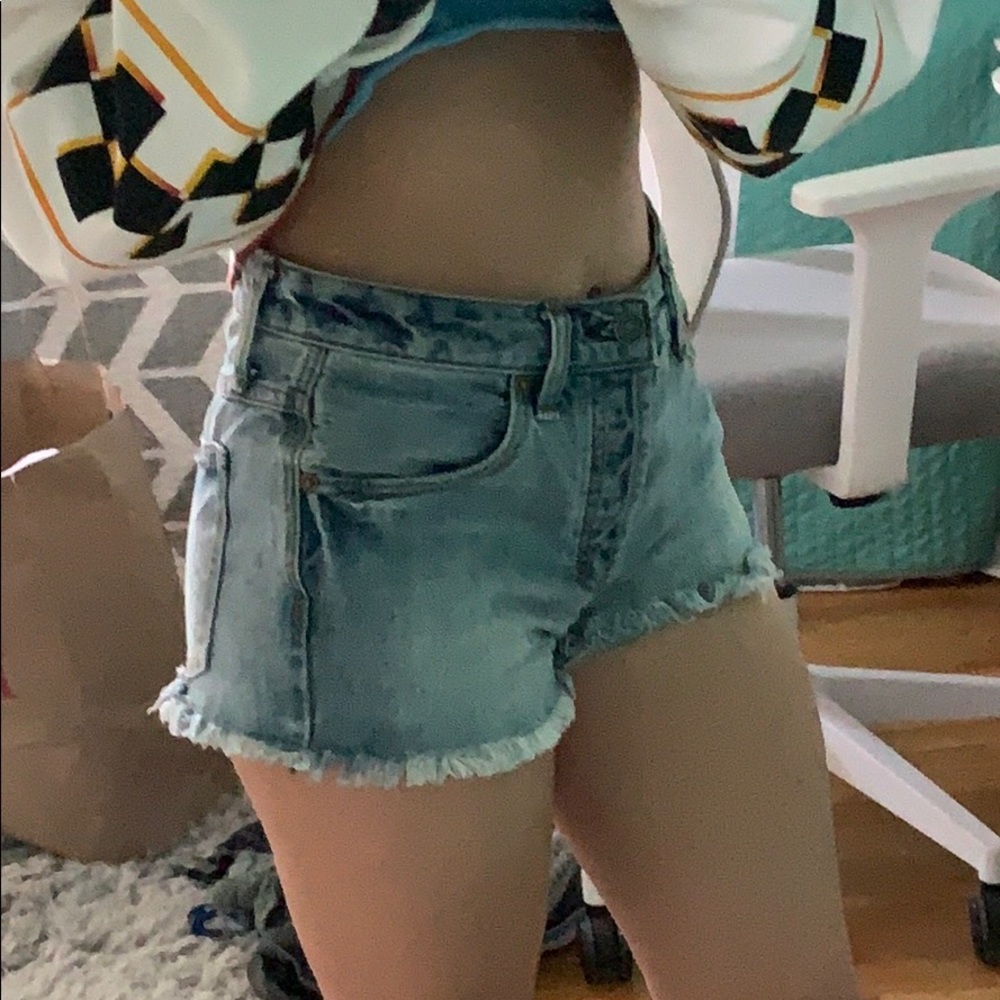 Free people jean short